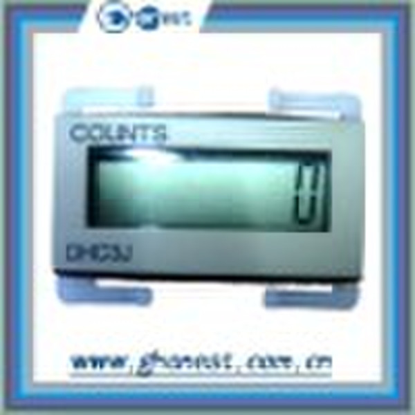 LCD digital self-powered counter