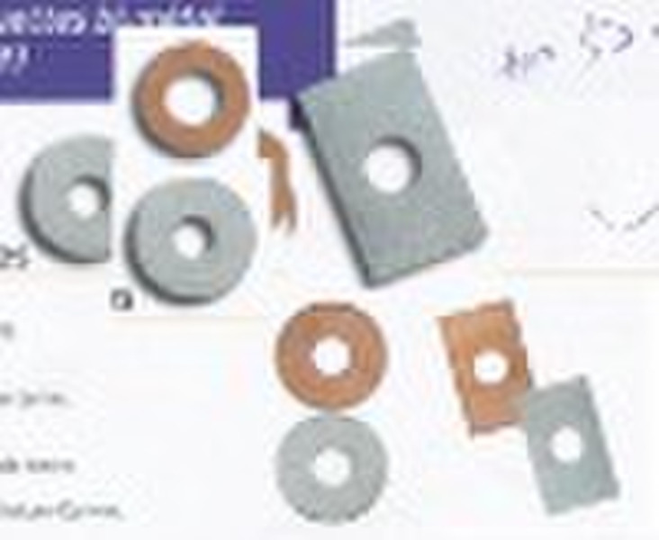 bimetal washer and plate