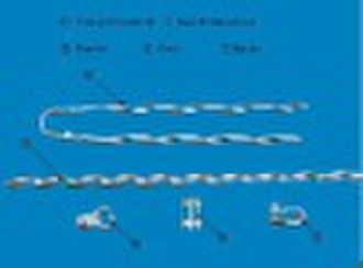 Preformed Dead-end clamp for ADSS cable