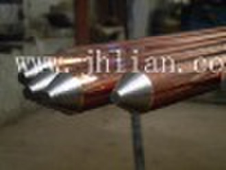 unthreaded copperbonded  ground rod (0.254mm)