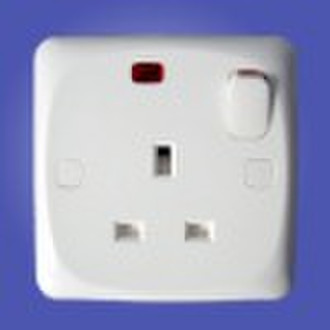 13A British range wall switch