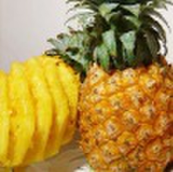 Ananas zerdrückt