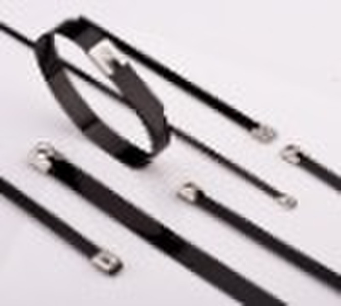 Stainless Steel Plastic Coated Cable Tie