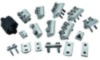 Aluminium parallel groove clamps