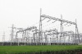 Steel Tube Substation structure of 500kV