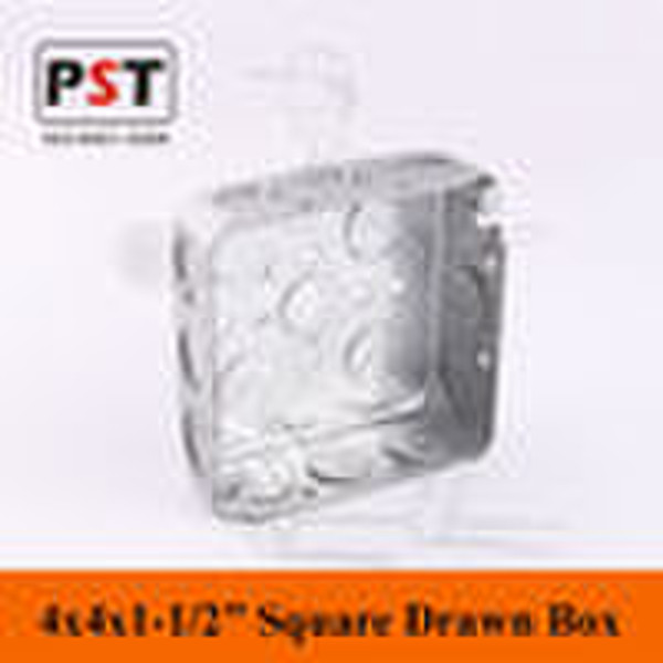 Square Steel Outlet Box