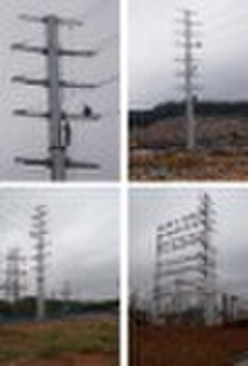 Transmission Line Steel Pole(11KV- 220KV)