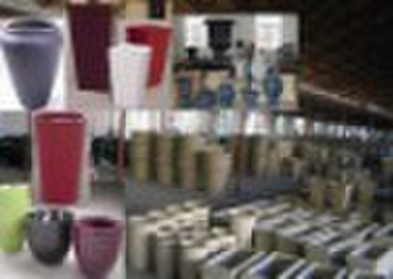 fiberglass  planter, fiberglass flower pot, urn, f