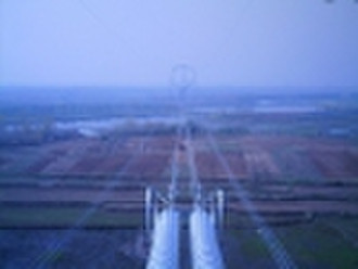 500kv Chuma Transmission Line Steel Tower