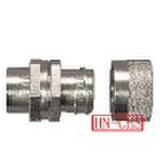 Nickel Plated Brass Female Weatherproof Adaptor(In