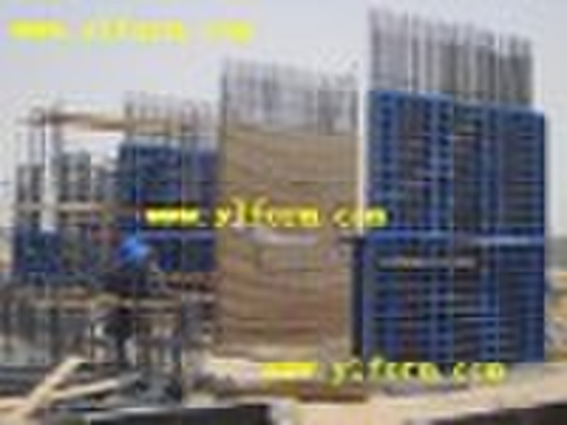 Heightening and Widening the Formwork