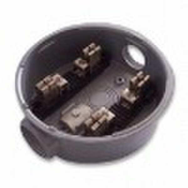 100A round meter socket