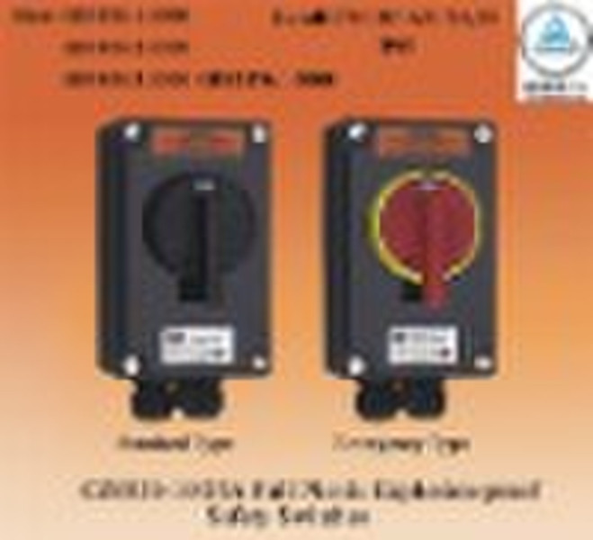 Full plastic explosion-proof safety switch