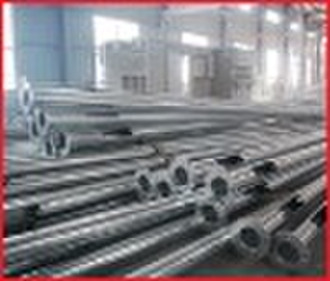 Hot dip galvanized steel lighting pole