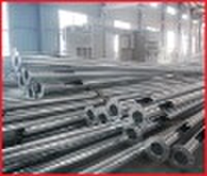 Hot dip galvanized steel lighting pole