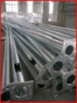 Hot dip galvanized light pole