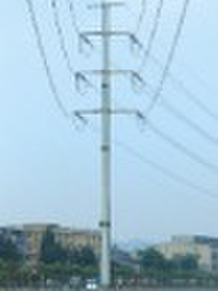 electric steel power poles