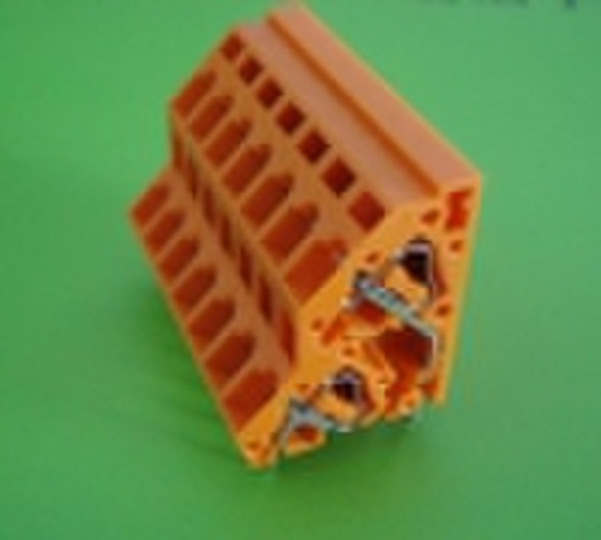 Double deck PCB terminal block