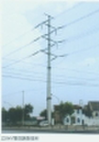 Steel transmission poles(220KV)