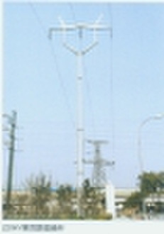 Steel transmission poles (220KV)