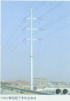 Steel transmission poles (110KV)