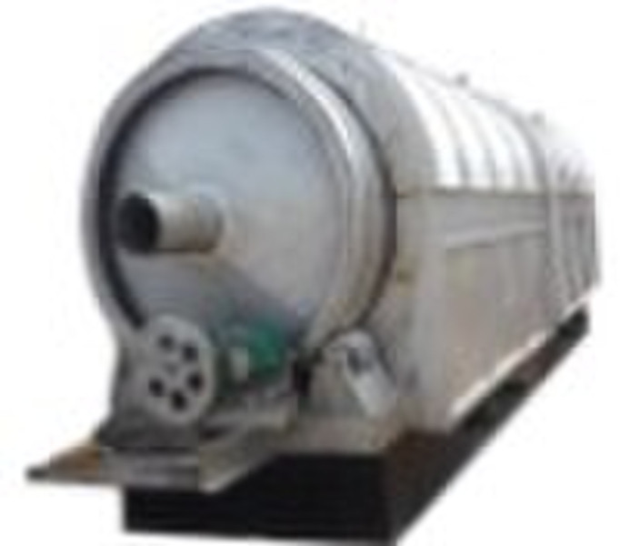 Waste plastic refinery equipment