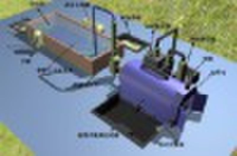 waste tire recycling machine