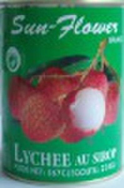 Canned lychee