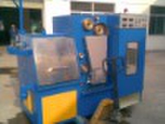 Fine  wire drawing machine with continuous anneale