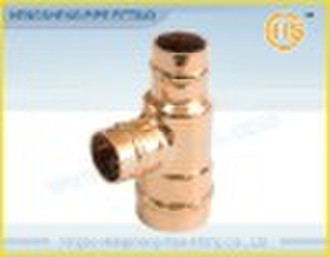 Copper Reducing Tee  C xC x C