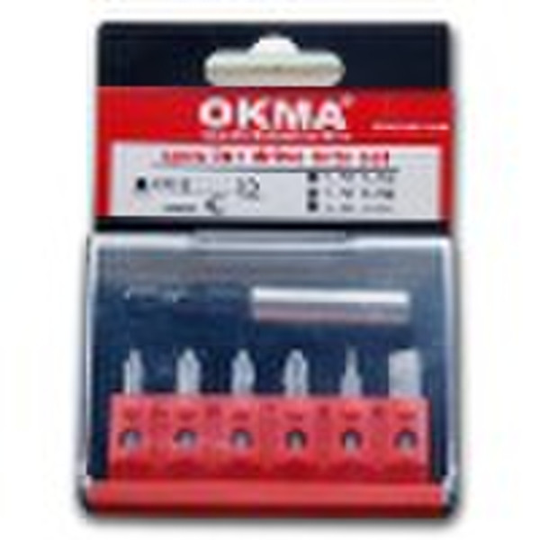 6 pcs screwdriver bit set