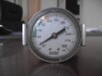 Pressure gauge with U-clamp