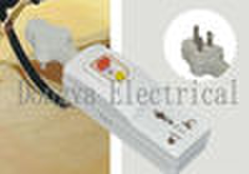 RCD-Stecker mit Steckdose