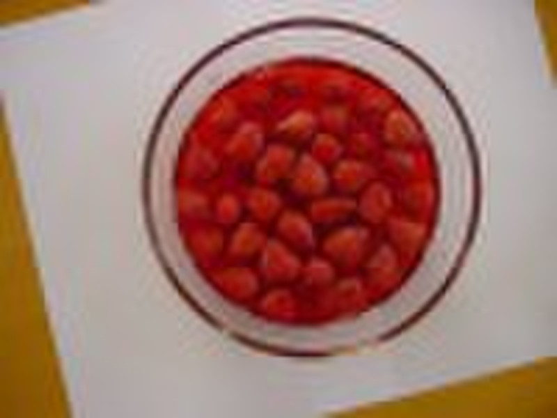 canned fruit strawberries