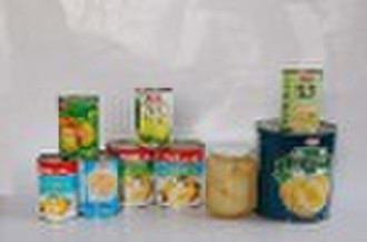 Canned Frucht-Birnen-