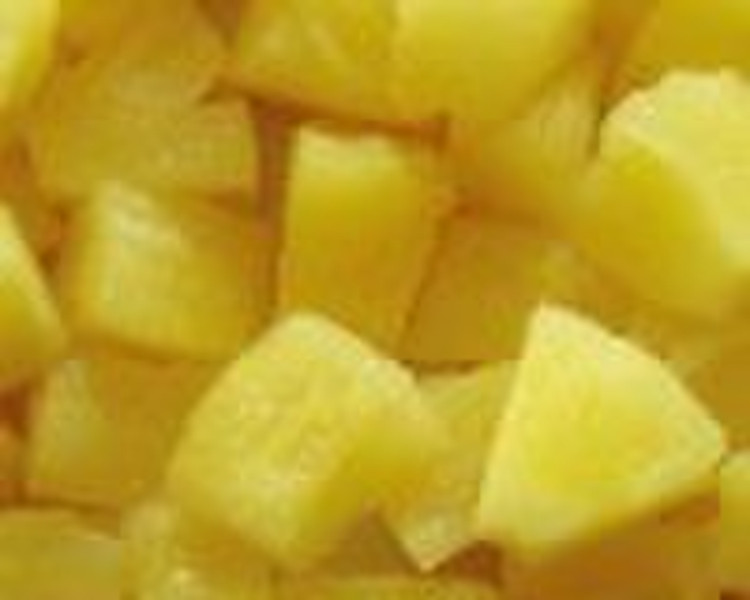 Canned pineapple chunks