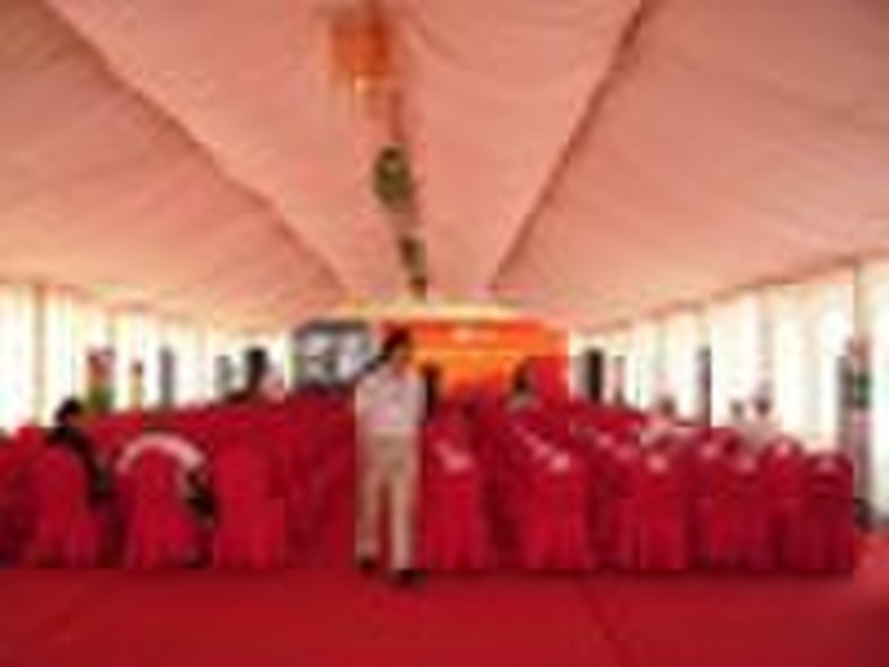 15*25m red wedding tent