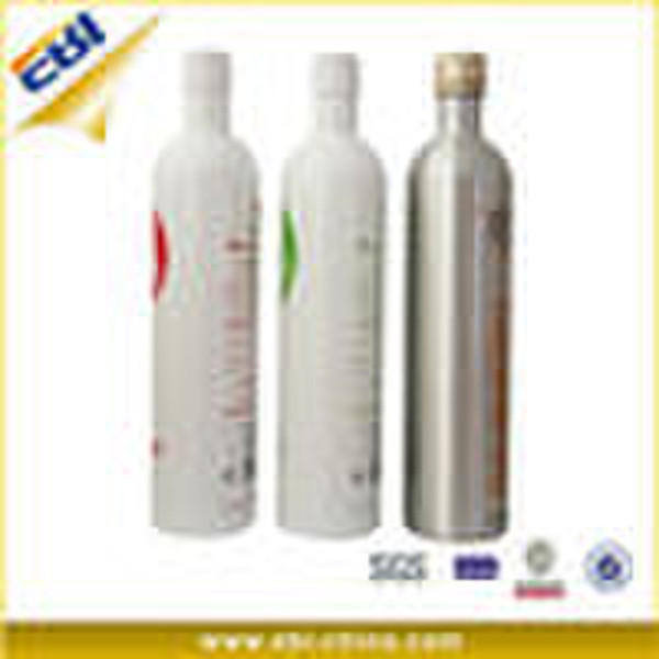 aluminum vodka bottle