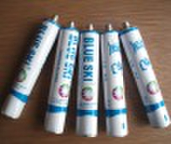 aluminum toothpaste tube
