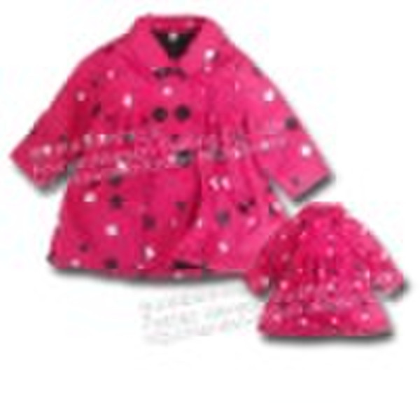 Girl's Printing Raincoat 1000201