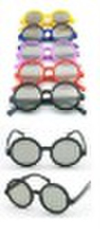 High quality circular polarized lens 3d glasses