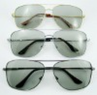 Aviator  style Titanium frames 3d glasses