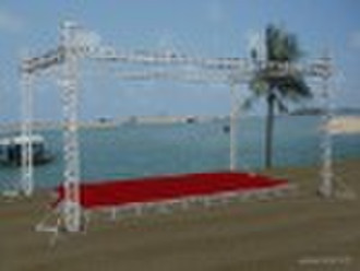 outdoor stage truss system