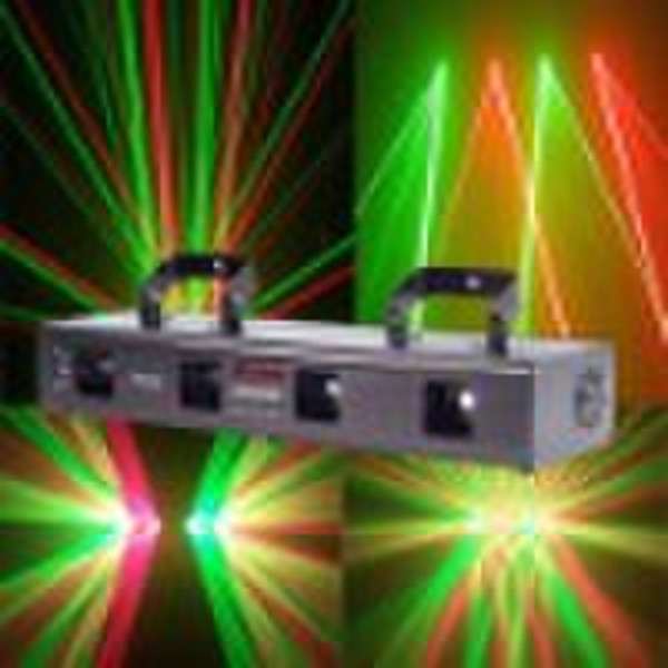 four heads red&green dj,disco,bar laser light