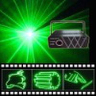DJ club green animation laser show system