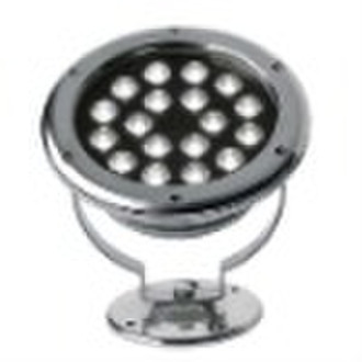 18*1W LED Round Underwater Lamp