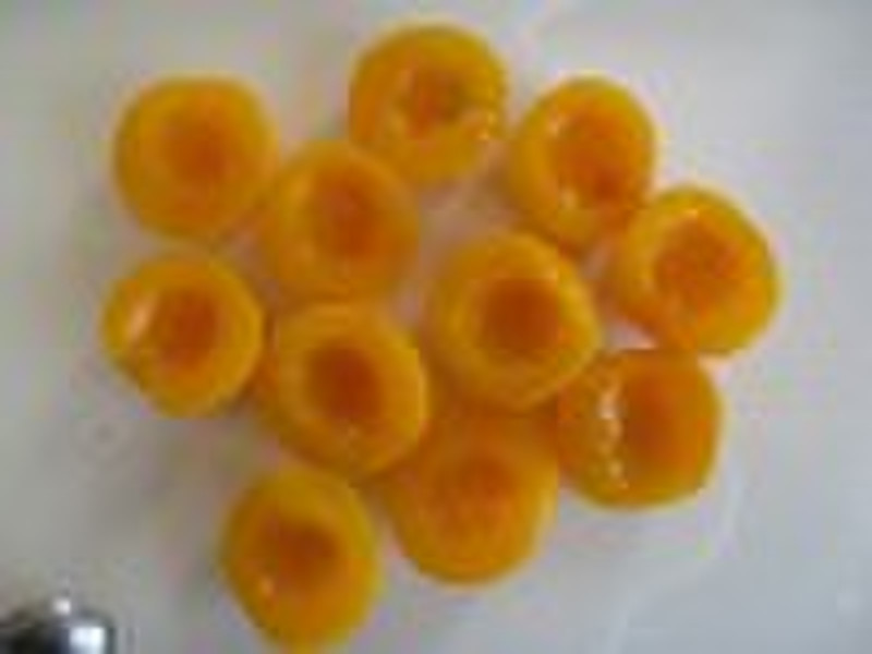 canned yellow peach in syrup(HACCP,ISO,BRC,IFS,KOS