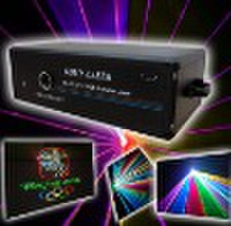 1W full color RGB laser show system for DJ Pro