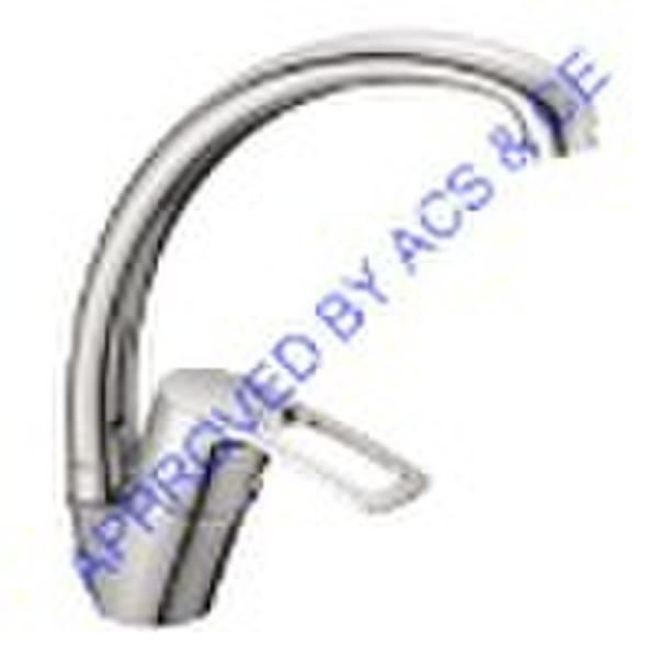 ACS approved kitchen faucet with F spout