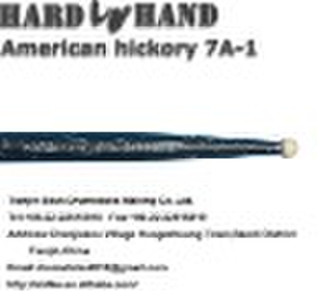 American Hickory 7A-1 Drum-Sticks